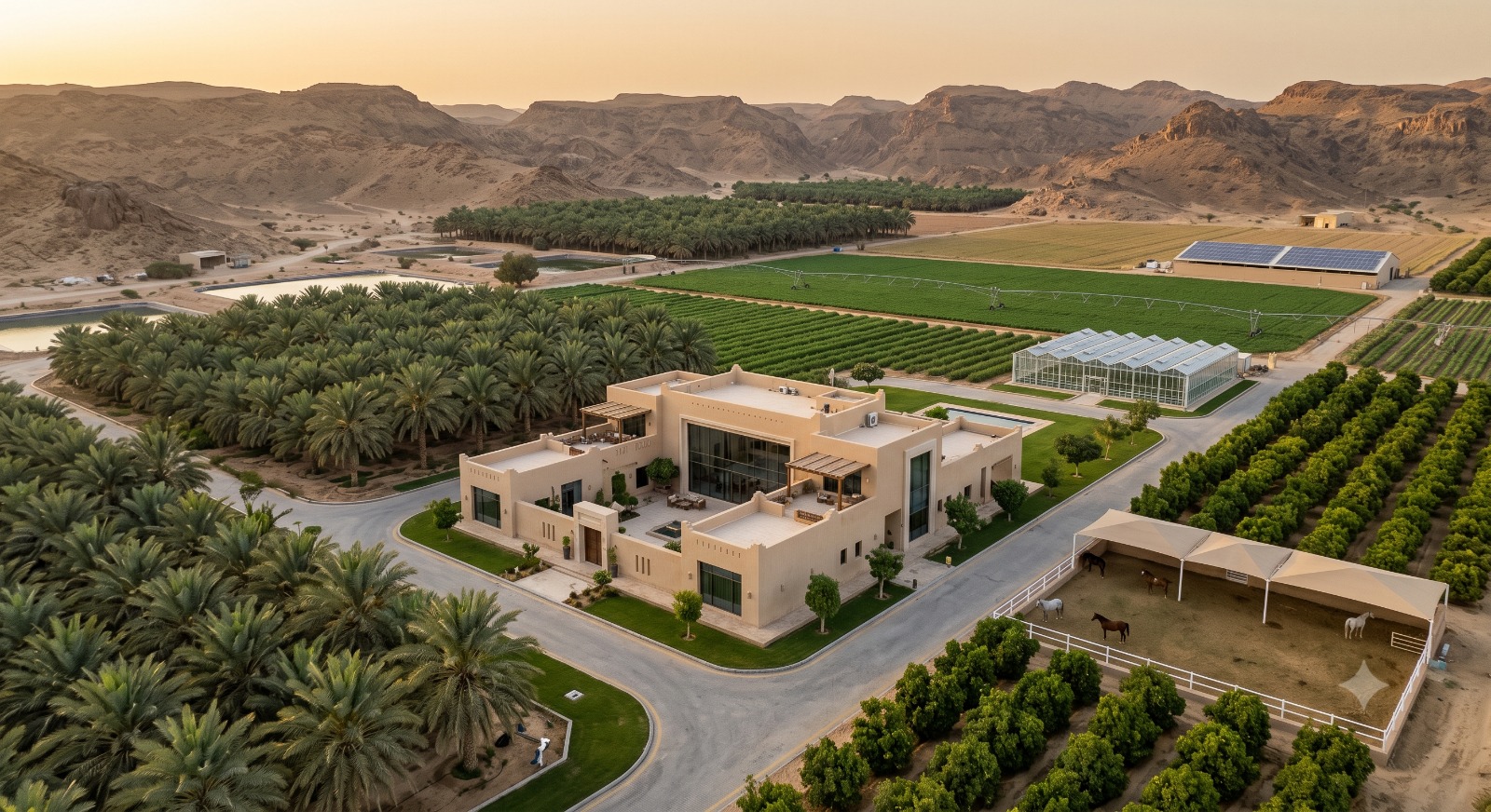 مزرعة نموذجية
